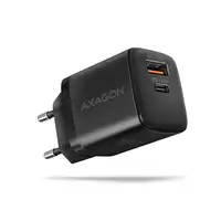 Axagon ACU-PQ30 Ladegerät QC3.0, 4.0/AFC/FCP/PPS/Apple+ PD USB-C, 30W - schwarz - Axagon ACU-PQ30 Ladegerät QC3.0, 4.0/AFC/FCP/PPS/Apple+ PD USB-C, 30W - schwarz -