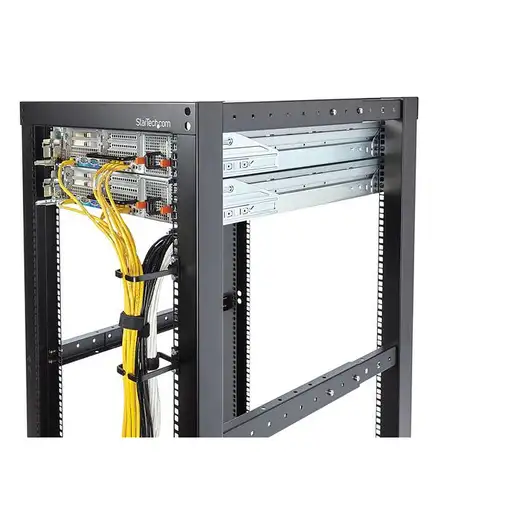 StarTech.com Gancho D-Ring Vertical 1U Para Gestión de Cables 5,7 x 10 cm - Gestio