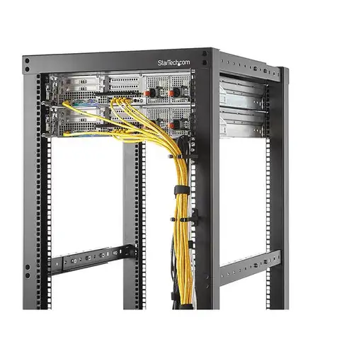 StarTech.com Gancho D-Ring Vertical 1U Para Gestión de Cables 4,5 x 10 cm - Gestio
