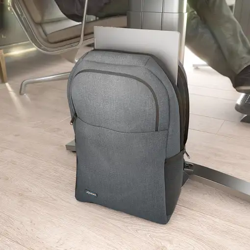 AISENS Mochila premium para portátil 15.6, Gris