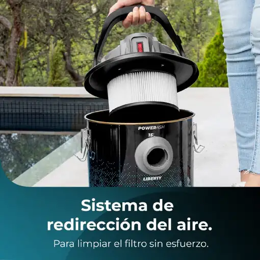 Cecotec Aspirador de cenizas Conga Ash 7000 Liberty