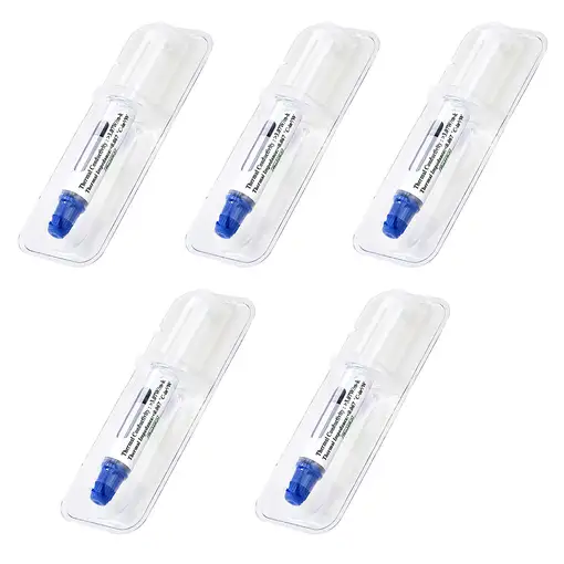 StarTech.com Pasta Térmica - Paquete de 5 Jeringuillas Resellables (1,5g / cada un