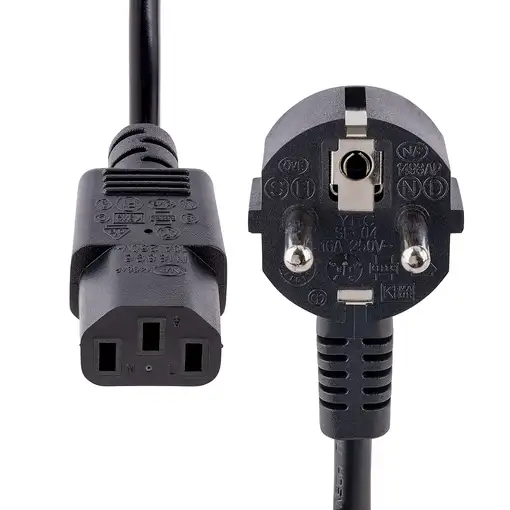StarTech.com Cable de 3m (10 pies) de Alimentación para Ordenador, 18AWG, UE Schuk