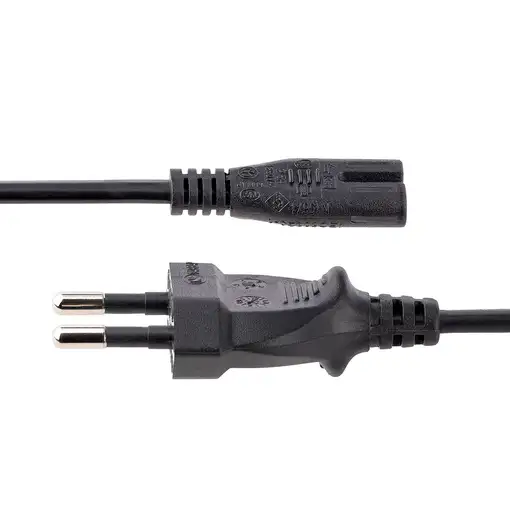 StarTech.com Cable de 2m de Alimentación para Ordenador Portátil o Impresora , UE