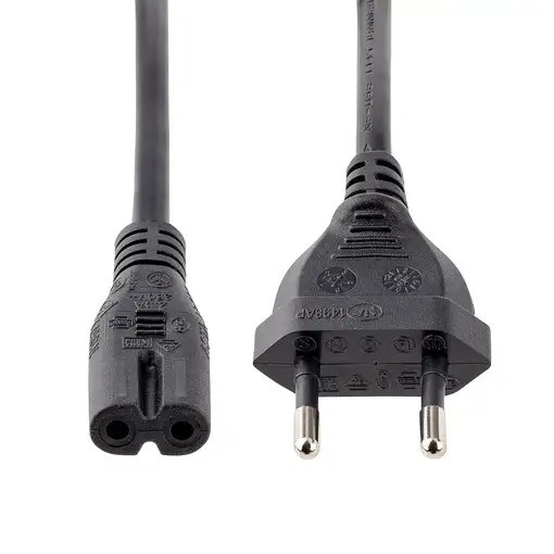 StarTech.com Cable de 2m de Alimentación para Ordenador Portátil o Impresora , UE