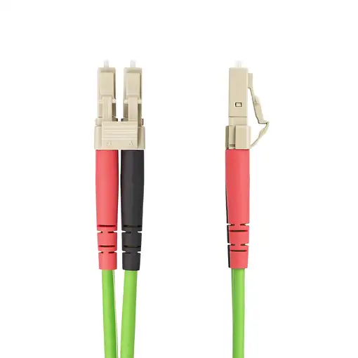 StarTech.com Cable de Fibra Óptica LC a LC (UPC) OM5 Multimodo 2m - Dúplex 50/125µ