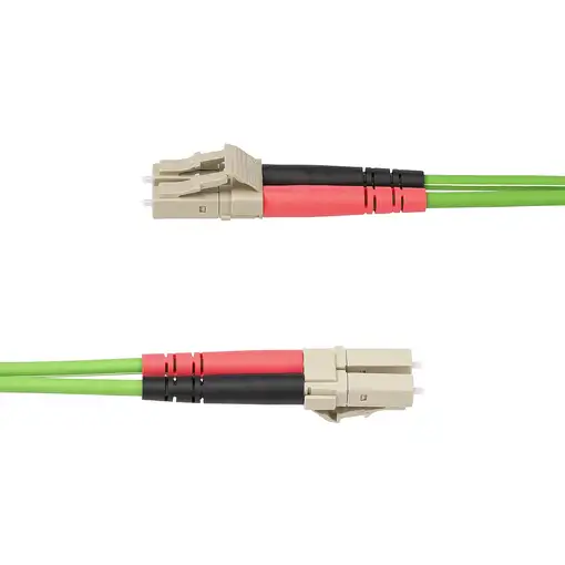 StarTech.com Cable de Fibra Óptica LC a LC (UPC) OM5 Multimodo 2m - Dúplex 50/125µ