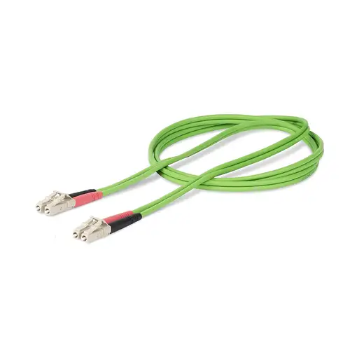StarTech.com Cable de Fibra Óptica LC a LC (UPC) OM5 Multimodo 2m - Dúplex 50/125µ
