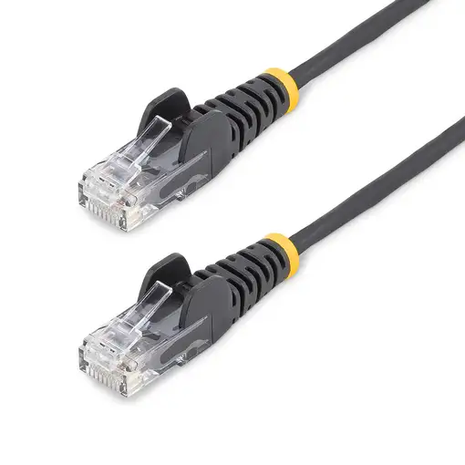 StarTech.com N6PAT150CMBKS cable de red Negro 1,5 m Cat6 U/UTP (UTP) StarTech.com N6PAT150CMBKS cable de red Negro 1,5 m Cat6 U/UTP (UTP)