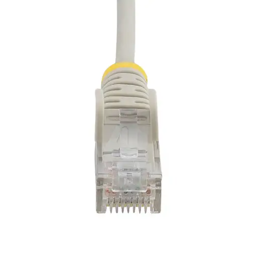 StarTech.com Cable Cat6 de 1m - Delgado - con Conectores RJ45 sin Enganches - Gris