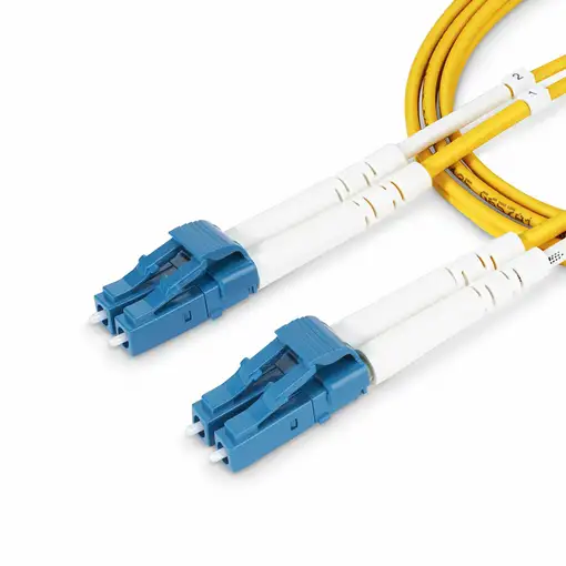 StarTech.com Cable de Fibra Óptica Dúplex LC a LC (UPC) OS2 Monomodo de 5m - 9/125