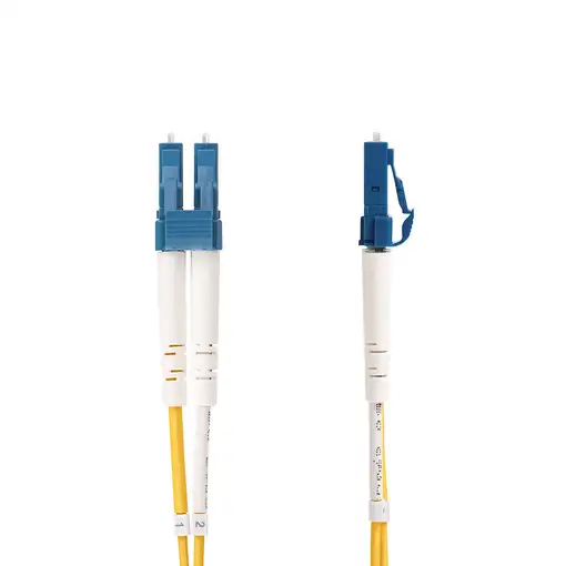 StarTech.com Cable de Fibra Óptica LC a SC (UPC) OS2 Monomodo 9/125µm 100G LSZH Dú