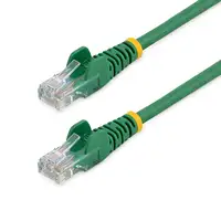 StarTech.com Cable de Red de 0,5m Verde Cat5e Ethernet RJ45 sin Enganches StarTech.com Cable de Red de 0,5m Verde Cat5e Ethernet RJ45 sin Enganches
