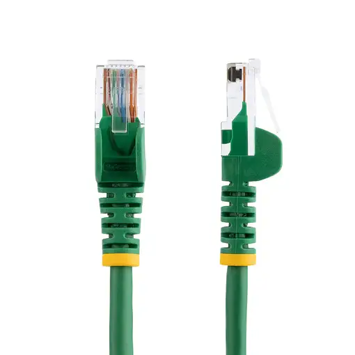 StarTech.com Cable de Red de 0,5m Verde Cat5e Ethernet RJ45 sin Enganches