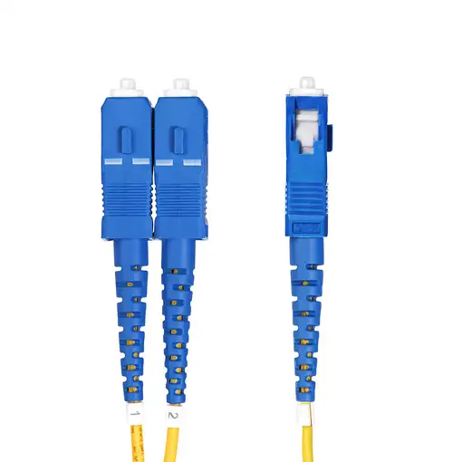 StarTech.com Cable de Fibra Óptica LC a SC (UPC) OS2 Monomodo 9/125µm 100G LSZH Dú