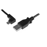 StarTech.com Cable de 0,5m Micro USB Acodado a la Izquierda para Carga y Sincroniz StarTech.com Cable de 0,5m Micro USB Acodado a la Izquierda para Carga y Sincroniz