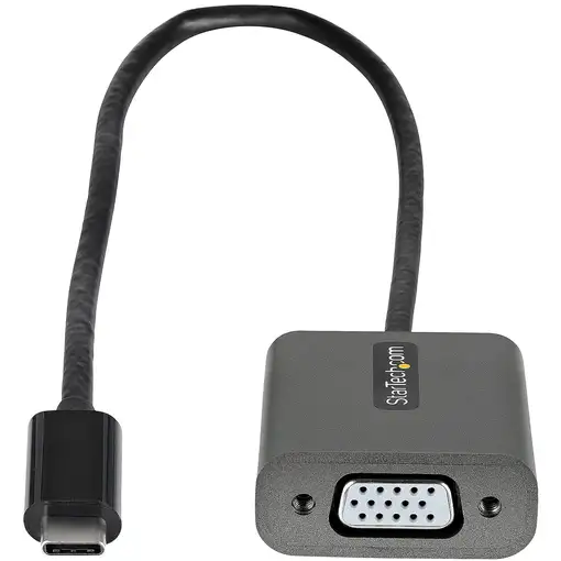 StarTech.com Adaptador USB C a VGA - Convertidor de Vídeo USB Tipo C a VGA de 1080