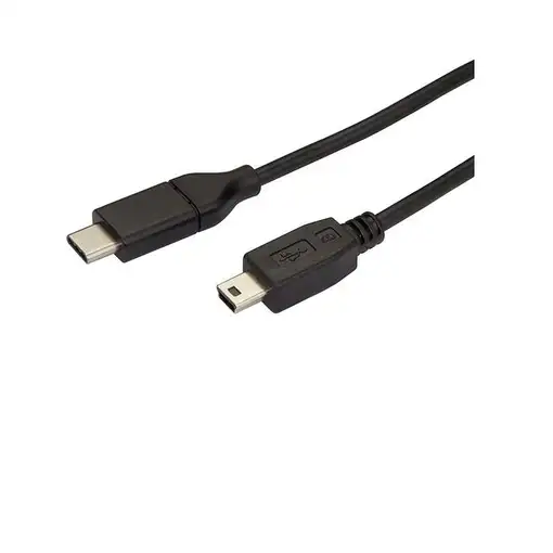 StarTech.com Cable de 2m USB-C a Mini USB-B - Cable Adaptador USB Tipo C a USB Min