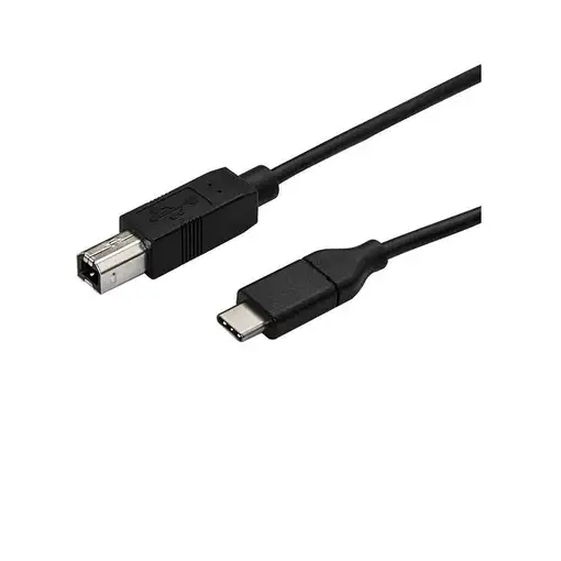 StarTech.com Cable de 50cm USB-C a USB-B de Impresora - Cable Adaptador USB Tipo C StarTech.com Cable de 50cm USB-C a USB-B de Impresora - Cable Adaptador USB Tipo C
