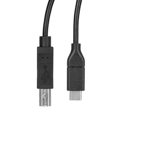 StarTech.com Cable de 50cm USB-C a USB-B de Impresora - Cable Adaptador USB Tipo C