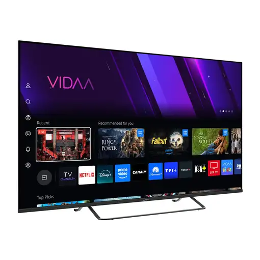 Smart Tech 50" 50QV02K UHD QLED VIDAA