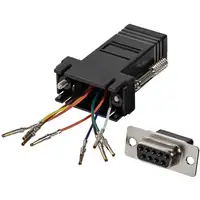 StarTech.com Adaptador Conversor Modular DB9 Serie a RJ45 Hembra a Hembra StarTech.com Adaptador Conversor Modular DB9 Serie a RJ45 Hembra a Hembra
