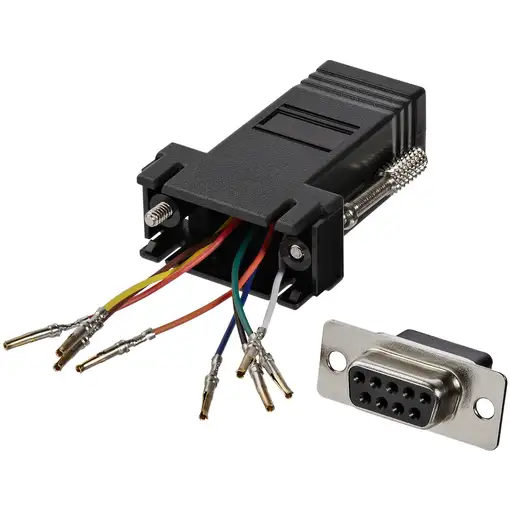 StarTech.com Adaptador Conversor Modular DB9 Serie a RJ45 Hembra a Hembra StarTech.com Adaptador Conversor Modular DB9 Serie a RJ45 Hembra a Hembra