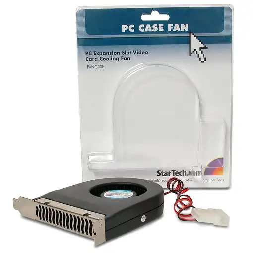 StarTech.com Extractor de Aire Trasero para Ranura de Expansión con Conector LP4