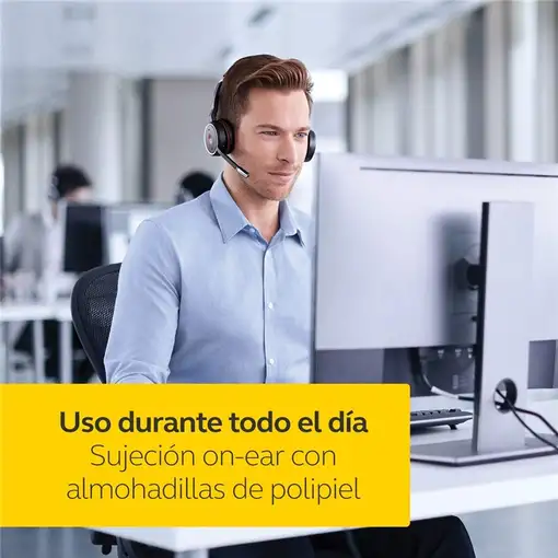 Jabra Evolve 75 Auriculares Inalámbrico y alámbrico Diadema