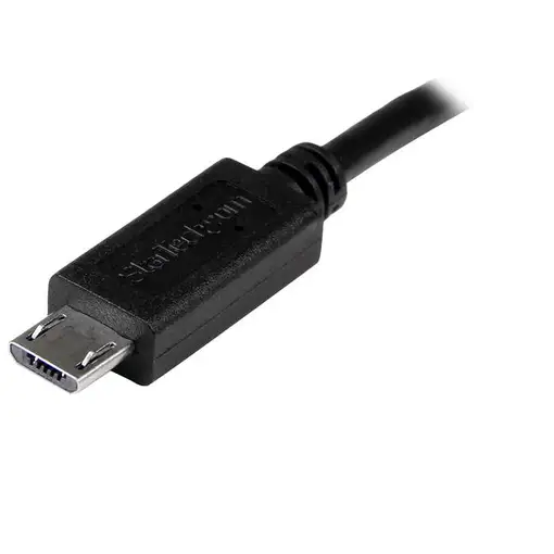 StarTech.com Cable USB OTG de 20cm - Cable Adaptador Micro USB a Micro USB - Macho