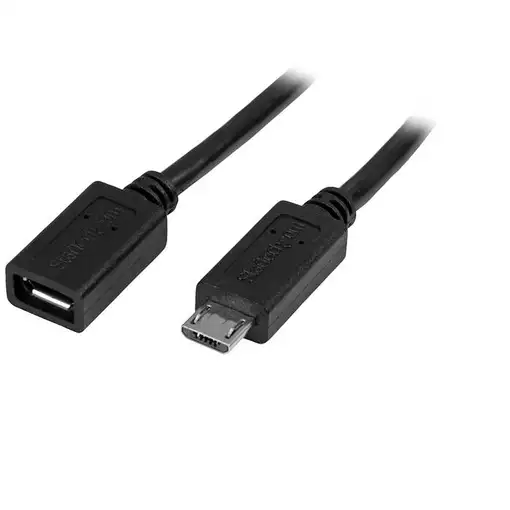 StarTech.com Cable de 50cm Micro USB de Extensión - Macho a Hembra StarTech.com Cable de 50cm Micro USB de Extensión - Macho a Hembra