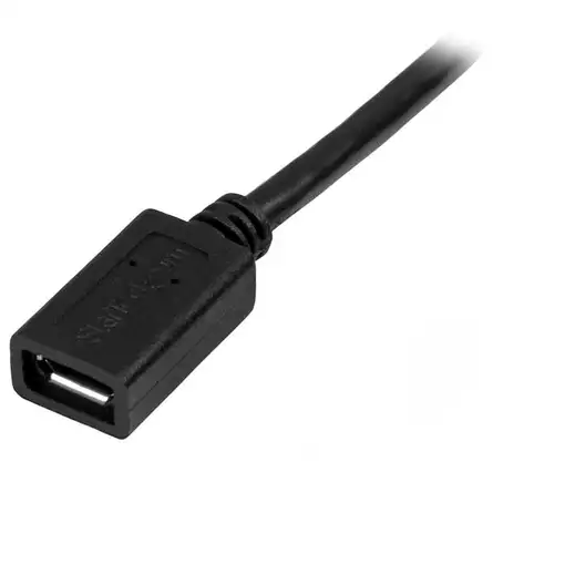 StarTech.com Cable de 50cm Micro USB de Extensión - Macho a Hembra