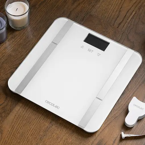 Cecotec 04088 báscula de baño Rectángulo Blanco Báscula personal electrónica