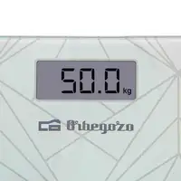 Orbegozo PB 2218 Plaza Blanco Báscula personal electrónica