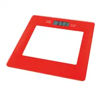 JATA 290 Plaza Rojo Báscula personal electrónica