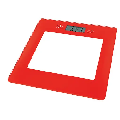 JATA 290 Plaza Rojo Báscula personal electrónica