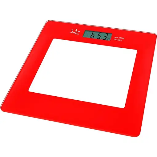 JATA 290 Plaza Rojo Báscula personal electrónica