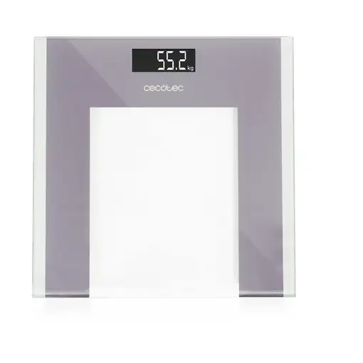 Cecotec Surface Precision Healthy Plaza Gris, Transparente, Blanco Báscula persona