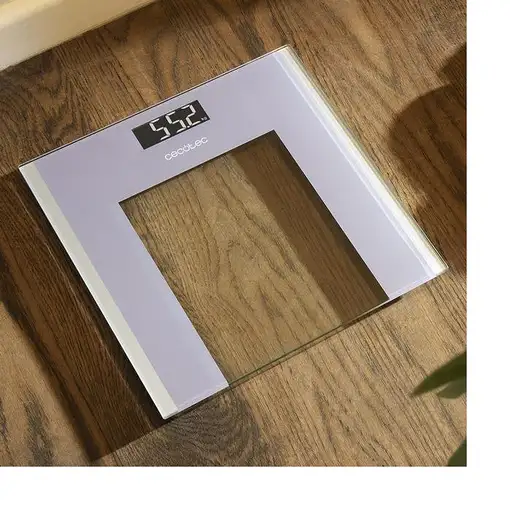 Cecotec Surface Precision Healthy Plaza Gris, Transparente, Blanco Báscula persona