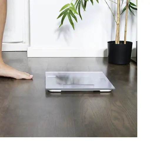 Cecotec Surface Precision Healthy Plaza Gris, Transparente, Blanco Báscula persona