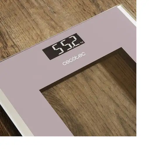 Cecotec Surface Precision Healthy Plaza Gris, Transparente, Blanco Báscula persona