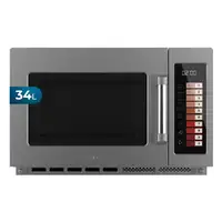 Cecotec Microondas sin Plato Profesional - 34L - FlatPro 3400. 2100W Cecotec Microondas sin Plato Profesional - 34L - FlatPro 3400. 2100W