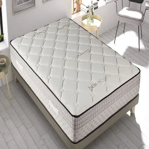 Colchón Viscoelástico Bamboo 150x 180 Altura 24 cm +/-2