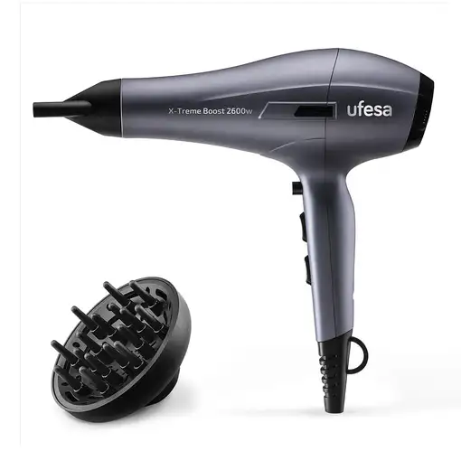 Ufesa X-treme Boost secador 1800 W Gris
