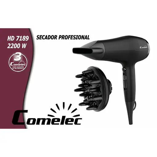 Comelec Secador de pelo profesional