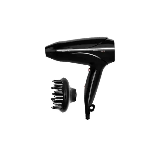 Secador de pelo  Bamba IoniCare 5450 Power&Go Pro Fire  2400 W Negro CECOTEC