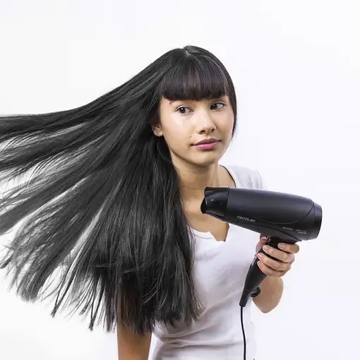 Secador de pelo  Bamba IoniCare 5450 Power&Go Pro Fire  2400 W Negro CECOTEC