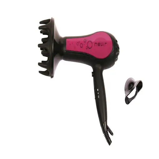 Nevir NVR-2201 S secador 2200 W Negro, Rosa
