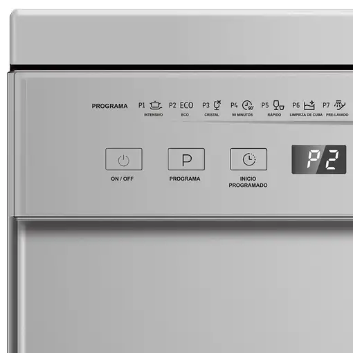 Infiniton DIW-60.6S Independiente 12 cubiertos E
