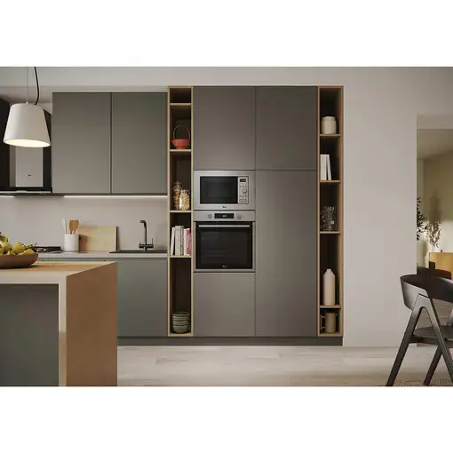 Microondas Plata con grill Integrado 20 L 1000 W plateado HO20FMW7X HOOVER